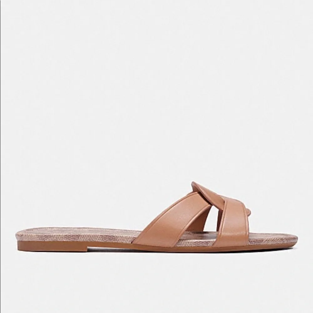 Coach Essie Sandal in Natural - Picture 3 of 7